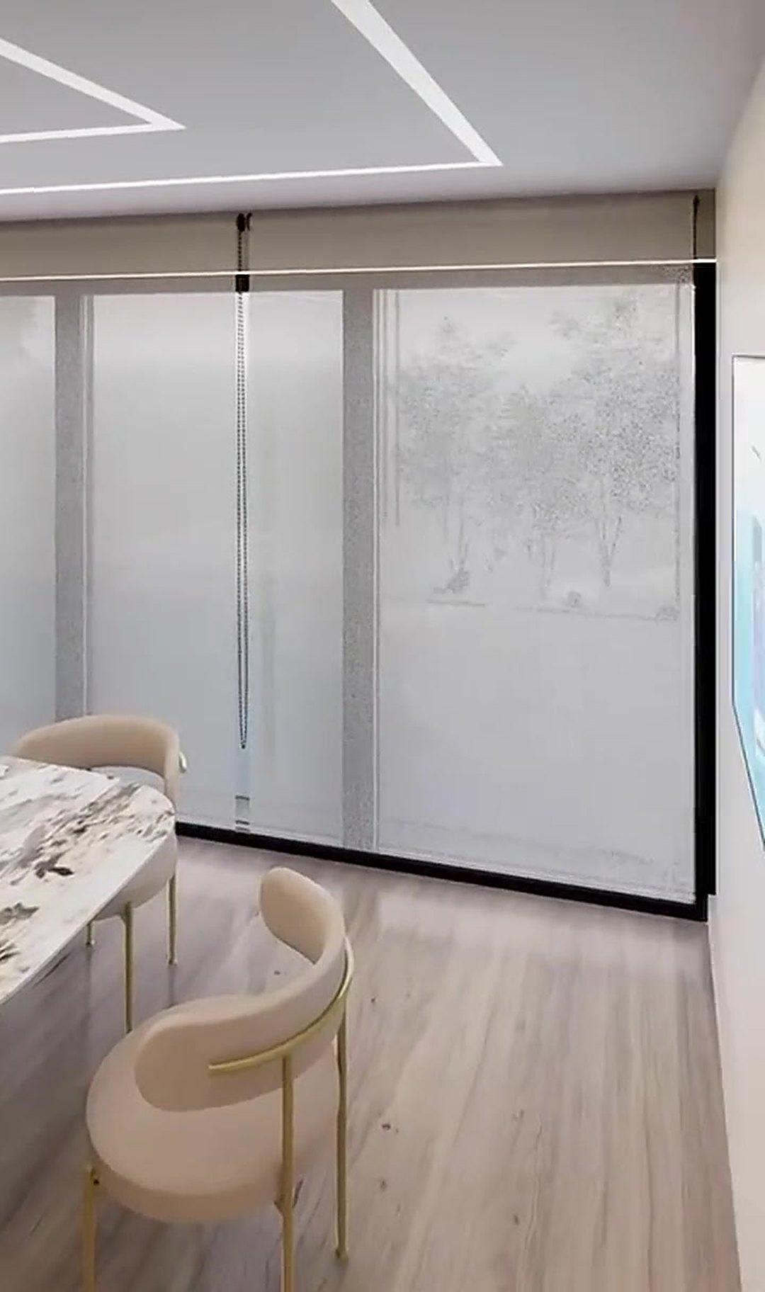 Marble boardroom table